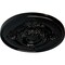 Ekena Millwork Monique Ceiling Medallion (Fits Canopies up to 3 3/4"), Hand-Painted Black Pearl, 13 3/4"OD x 1"P CM13MOBPS - alternate 4
